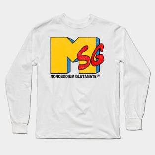 MSG 90s Aesthetic Funny Long Sleeve T-Shirt